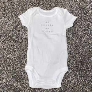 Carters newborn unisex onsie